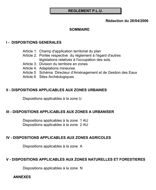 Plan Local d&rsquo;Urbanisme